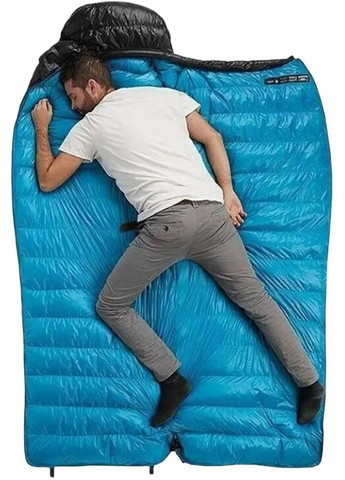 Спальный мешок CW400 NH18C400-D M Black/blue Naturehike (366424358)
