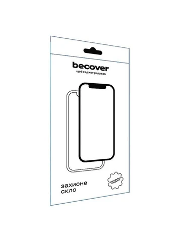 Защитное стекло 10D для Motorola Moto G45 Black (712716) BeCover (331863335)