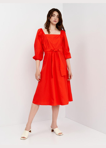 Коралловое платье демисезон,коралловый, NA-KD