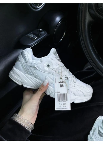 Білі кросівки чоловічі adidas astir full white адідас астір білі демісезон No Brand