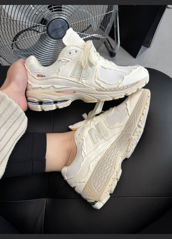 Бежеві Осінні кросівки чоловічі і жіночі new balance 2002r protection pack beige | нью беланс 2002r бежеві No Brand