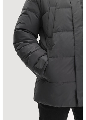 Темно-сірий зимній Пуховик Finn Flare