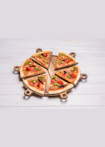 Деревянная подставка для пиццы M Держатель для пиццы EcoWalnut (295266066)