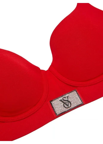 Червоний бюстгальтер Victoria's Secret з кісточками бавовна