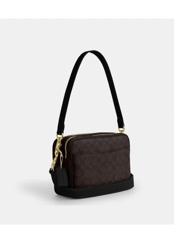 Сумка Coach Mini Signature Crossbody IM/Walnut/Black CEK69 (402487252)