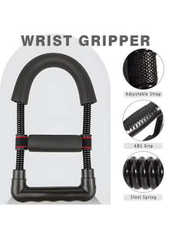 Регулируемый тренажер для предплечий и запястий - компактный портативный тренажер для рук No Brand (368697872)