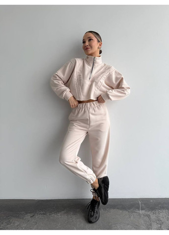 Костюм з укороченою кофтою та брюками Україна (352267539)