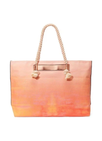 Пляжна Сумка Canvas Tote, Помаранчева Victoria's Secret (365241916)
