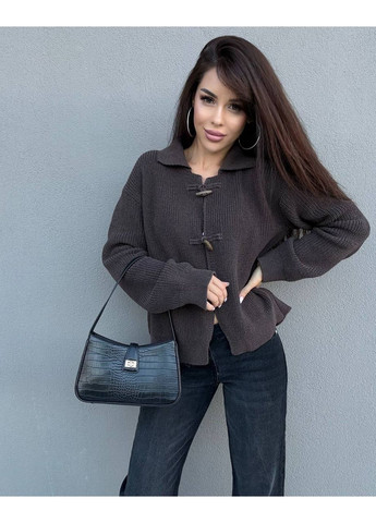 Коричневый демисезонный кардиган GD/GL Модний простір