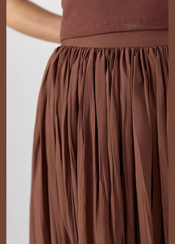 Плісована спідниця максі Lurex Юбка (327092897)