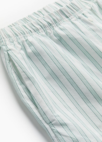 Светло-зеленые домашние демисезонные брюки H&M