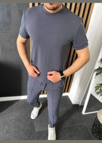 Графітовий демісезонний костюм преміум двунитка весна/літо No Brand