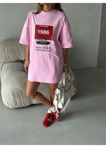 Жіноча широка футболка КАБРІОЛЕТ з принтом (mil564) milirud - (369150673)