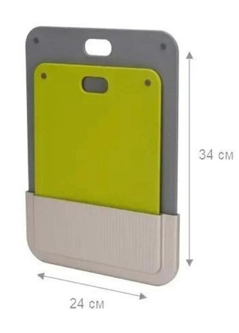 Набір дошок обробних з настінною підставкою 2 шт No Brand (364274392)