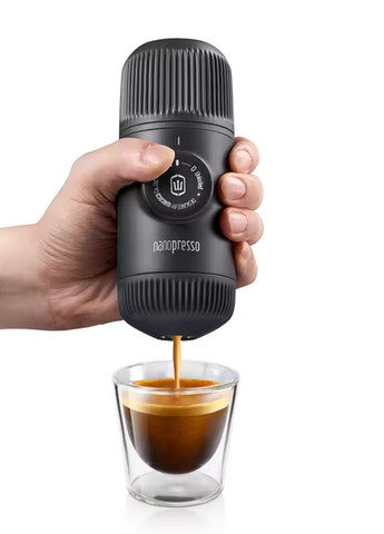 Кавоварка дорожня ручная Nanopresso Чорна Wacaco (361854789)