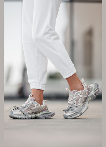 Кроссовки женские Balenciaga 3XL beige | Баленсиага 3ХЛ бежевые No Brand бежевые демисезоны (315761796)