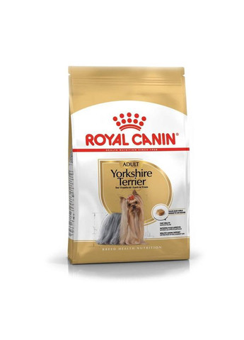 Сухой корм Yorkshire Terrier Adult для взрослых собак породы йоркширский терьер в возрасте от 10 месяцев 1,5 кг Royal Canin (284280571)