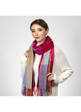 Палантин женский клетка шерсть JACKSON LuckyLOOK 585-072 (322790618)