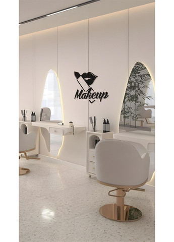 Деревянное панно декор для комнаты. Деревянная картина для подарка Makeup 90х81 см Decart (360612550)