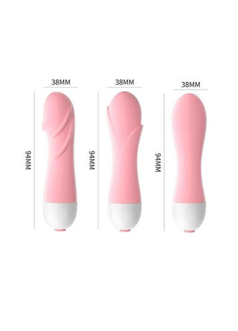 Вібратор масажер для клітора і точки G 10 режимів - Світло Вібратори No Brand (370612237)