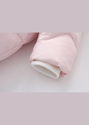 Дитячий суцільний комбінезон для новонароджених арт 7279 Рожевий No Brand (305910281)