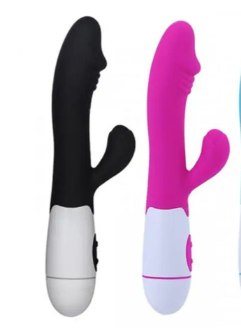 Вибратор влагалищный, вибратор двойной симулятор для клитора фиолетовый с белым. No Brand (313241160)