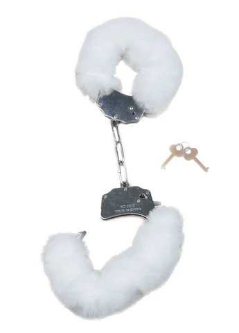 Наручники - Fetish Furry Cuffs White Boss Series (390204335)
