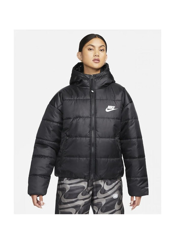 Чорна куртка жіноча w nsw syn tf rpl hd jkt black dx1797-010 Nike