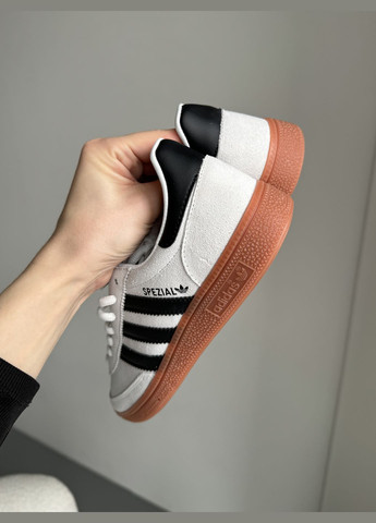 Сірі Осінні кросівки чоловічі і жіночі adidas spezial handball grey | адідас спеціал сірі No Brand