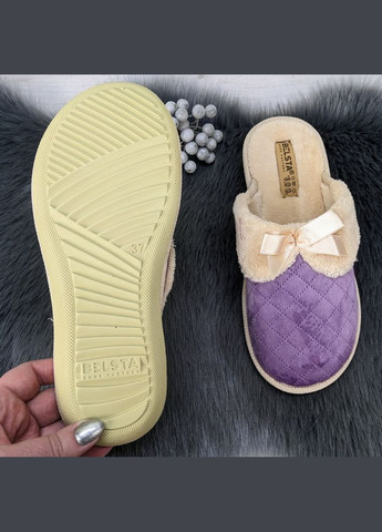 Сиреневые тапочки женские домашние Белста