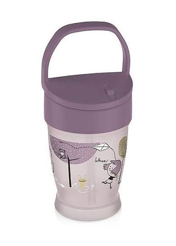 Кружка с трубочкой "Junior" фиолетовая * 250ml (1468107-35197969) Lovi (368644528)