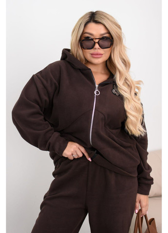 🔥Теплый костюм для прогулок, флис полар, «медвежонок» на кофте — ЗАМЕРЫ ВОПИСИ🔥 Vione (370986014)