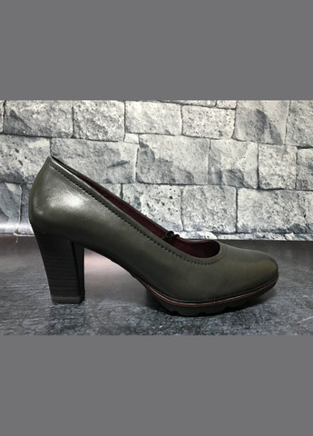 Tamaris Шкіряні туфлі на підборах графітового кольору,, Німеччина сірий з натуральна шкіра, німеччина — демісезон (308359782)