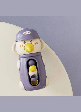 Детская развлекательная игрушка для купания 558-8 А. Слоник белый с фиолетовым. Fun Game (327217673)