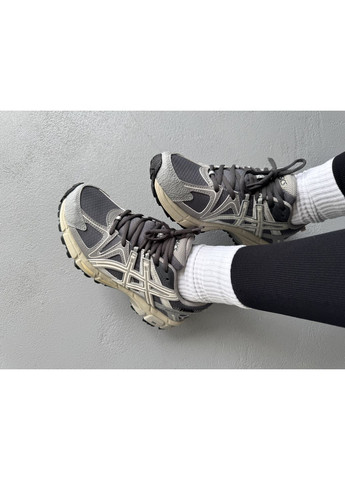 Кроссовки женские и мужские Asics Gel Kahana 8 Grey Gore-Tex | Асікс Гель-Кахана 27 серые демисезоны (370286730)