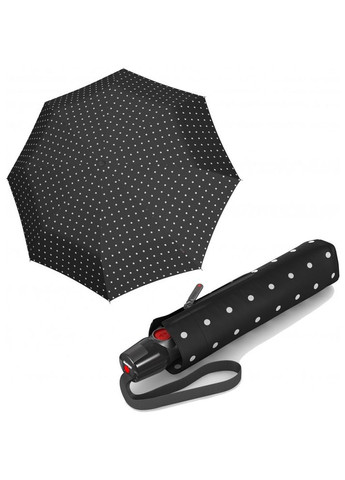 Чёрный зонты полный автомат t.200 kelly black uv protection kn95 3201 4116 Knirps (319663345)