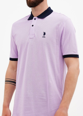 Рожева футболка поло u.s. polo assn чоловіча U.S. Polo Assn.