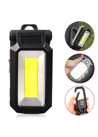 Компактний робочий ліхтар W560 акумуляторний з USB-зарядкою магнітним кріпленням і гачком No Brand (364684915)