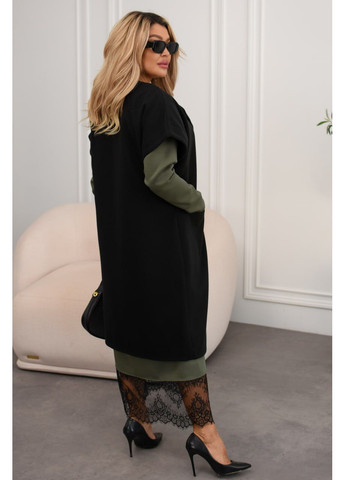 Черный демисезонный кардиган Vione