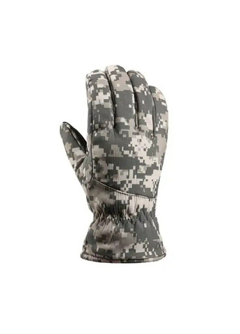 Тактические зимние перчатки (размер XL) Снежный камуфляж No Brand (339866220)