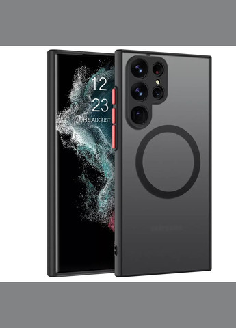 Протиударний чохол для Samsung Galaxy S25 Ultra Чорний з MagSafe чохол на самсунг із25 ультра Ultimate Experience (325881220)
