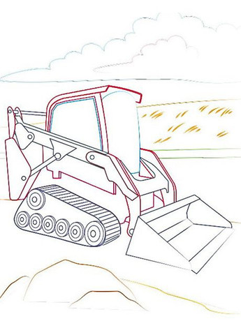 Розмальовка вантажівка Пегас (316081448)