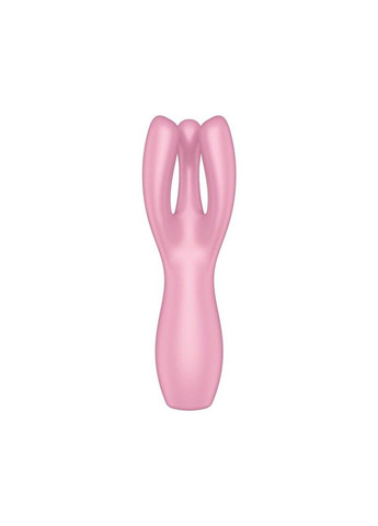 Клиторальный вибратор Threesome 3 Pink с тремя пальчиками Satisfyer (292803180)