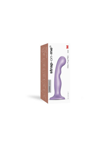 Насадка для страпона Strap On Me Dildo Plug P&G Lilas Metallic M Strap-On-Me (302297898)