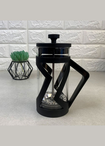 Великий заварник френч-прес 1000 мл для чаю та кави Пластик Kamille (303209823)