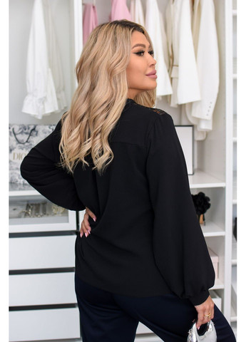 Чёрная женская блуза Osoblyva