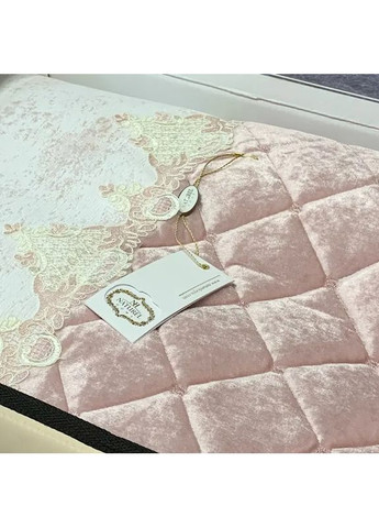 Покрывало Flora с простынью и наволочками (6 предметов) Pudra Евро Naturel (348433608)