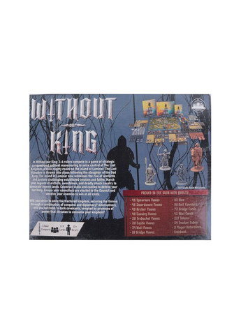 Настільна гра «Without our King» 2-4 гравці, англійська мова комбінована Frontier (373038143)