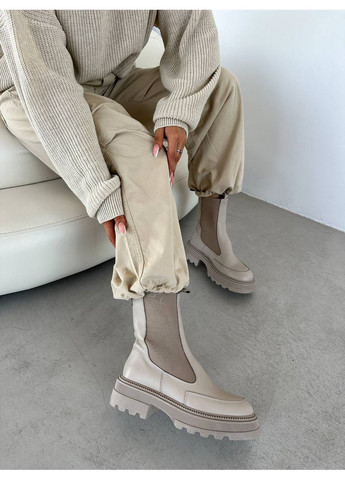 Осенние стильные женские челси челси No Brand без декора