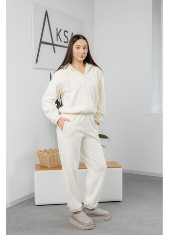 Костюм женский спортивный флис брюки джогеры на молнии зимний молодежный 25.2776 44( ) AKSAN (366469427)